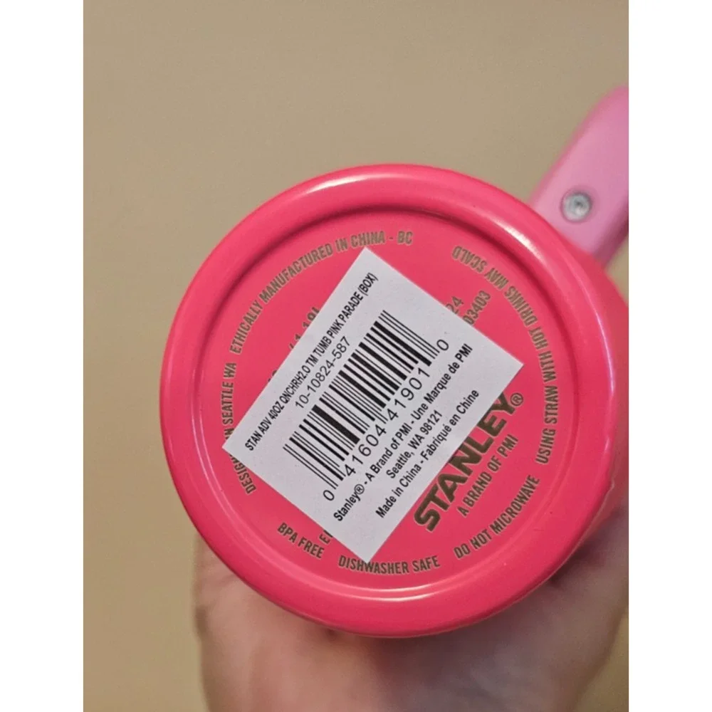 Stanley 40 oz. PINK PARADE Tumbler H2.0 FlowState Limited Edition Authentic